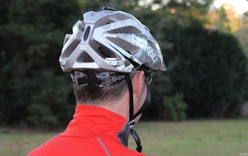 folding cycling helmet