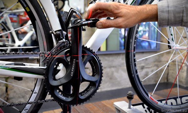 Bike Fitting Laser