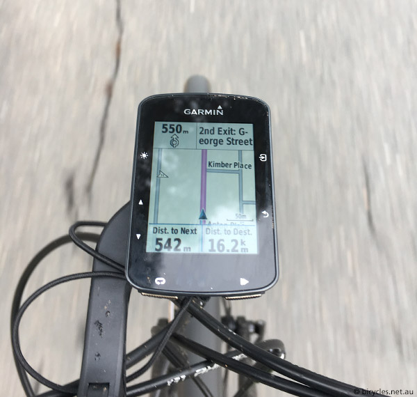 garmin edge screen